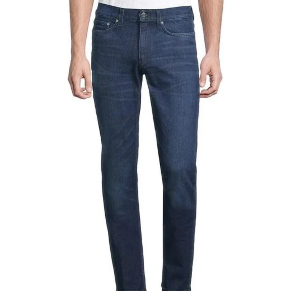 BLK DNM Dark Blue Straight Jeans